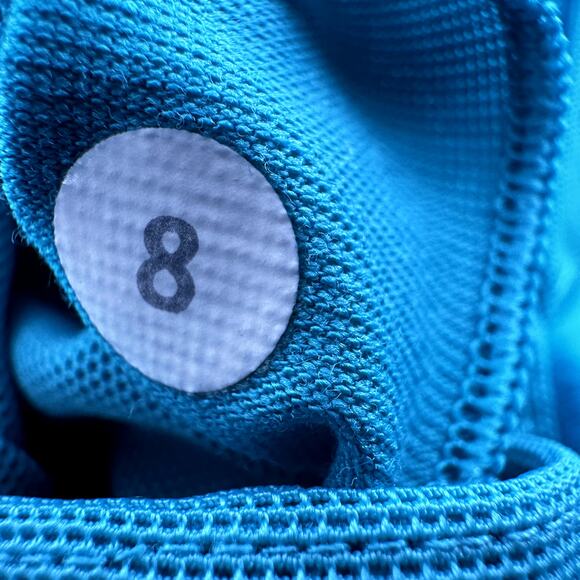 Lululemon Scoop Neck Racerback Tank Shelf Bra Wide Strap Luon COOLMAX Surge 8 - Picture 4 of 5